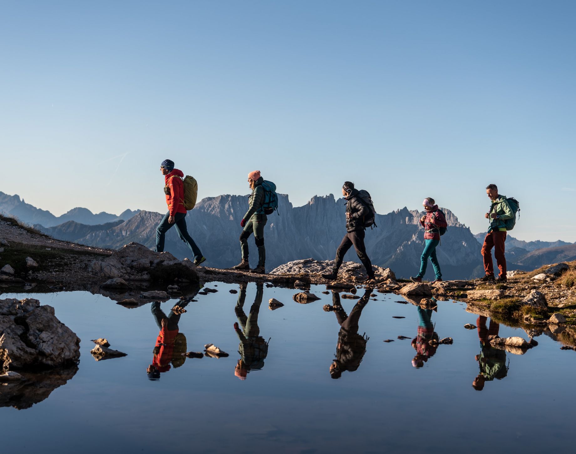 Summertime Hiking in the Dolomites - nature’s paradise Summertime Hiking in the Dolomites - nature’s paradise