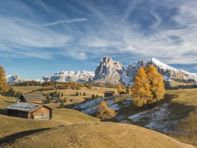 Alpe di Siusi Balance al natural living Trafunshof in autumn